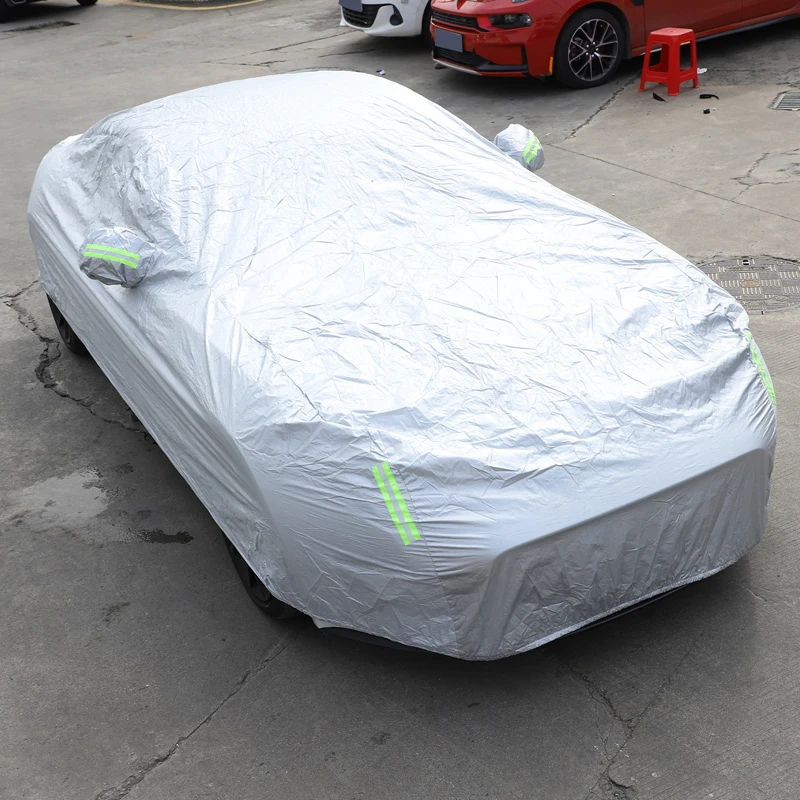 За Jaguar F-TYPE 2013-2022 motor automobile калъф за носене за предотвратяване на дъжд, скреж, сняг защита от прах авто външен калъф Автомобилни Аксесоари3