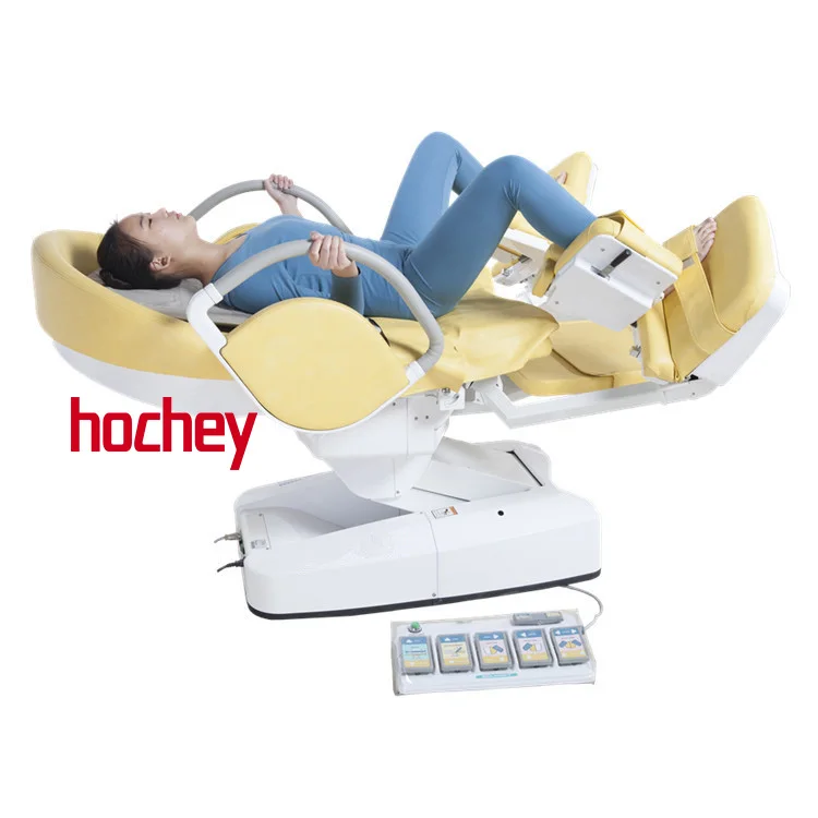 Hochey медицински болничните легла са с добро качество, електрическо таза стол за прегледи, легла за пациенти, хирургическа маса4