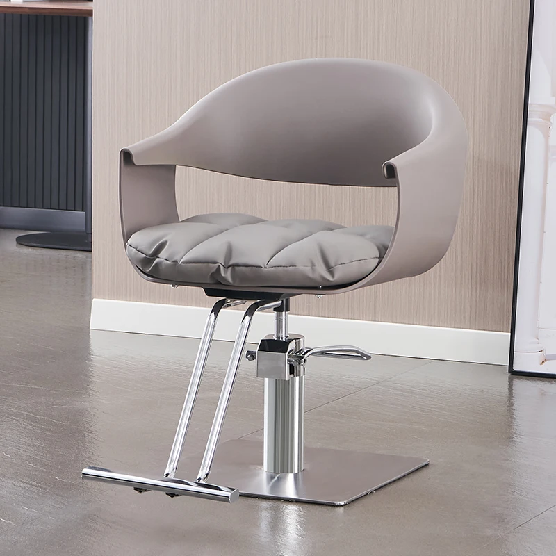 Естетически фризьорски столове, въртящи се ергономични луксозни фризьорски столове, педикюрные столове, мебели за интериора на Sillas Barberia MQ50BC4